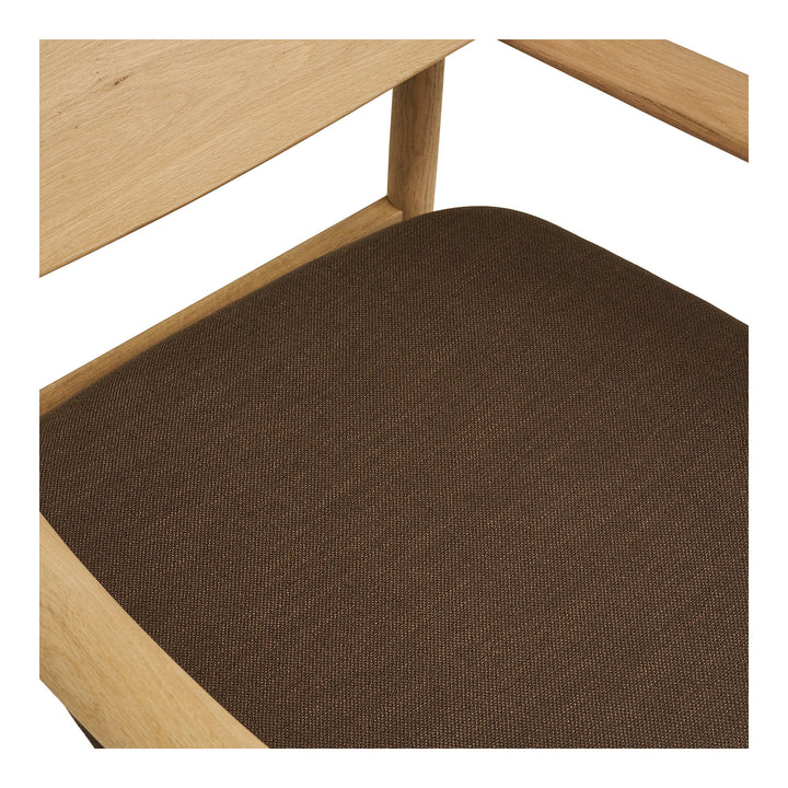 House Nordic Olvera loungestol i natur och brunt