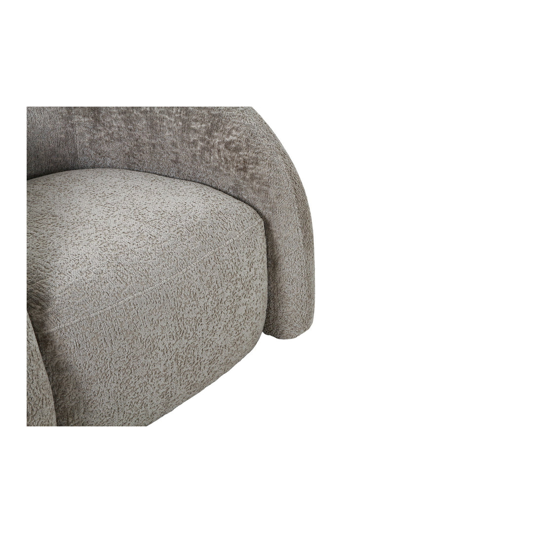 House Nordic Valletta loungestol natur med snurrfunktion