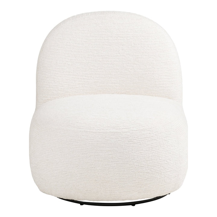 House Nordic Milo loungestol offwhite med snurrfunktion