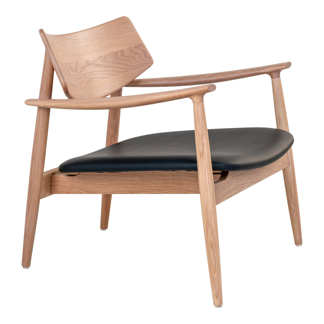 House Nordic Olvera loungestol natur/svart