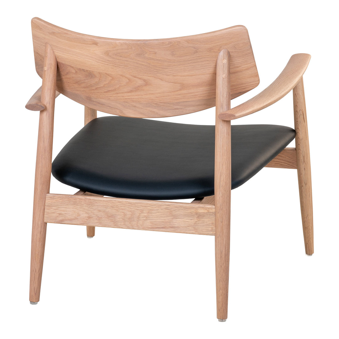 House Nordic Olvera loungestol natur/svart