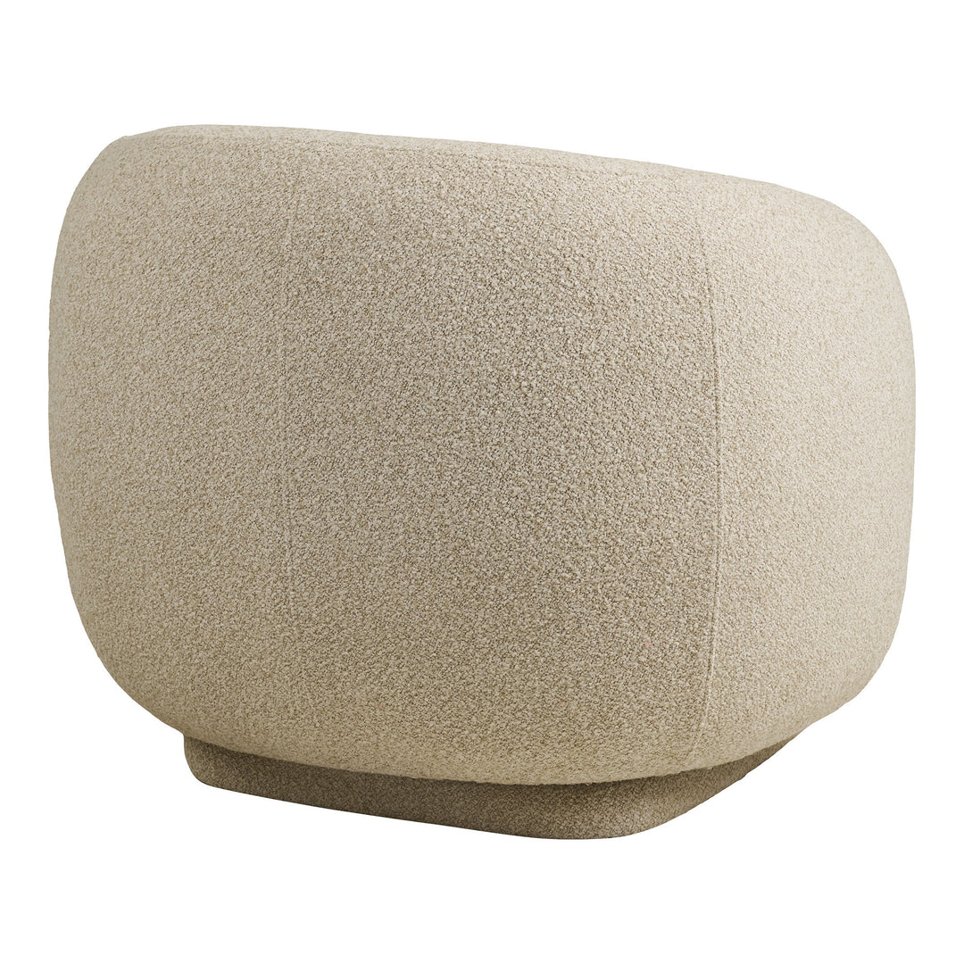 House Nordic Hawkes loungestol sand med snurrfunktion