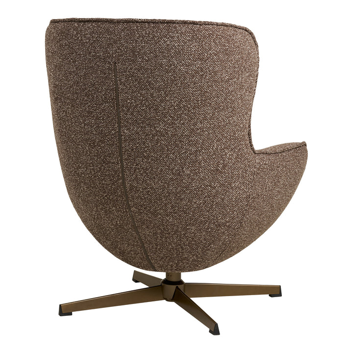 House Nordic Blenheim loungestol brun med snurrfunktion