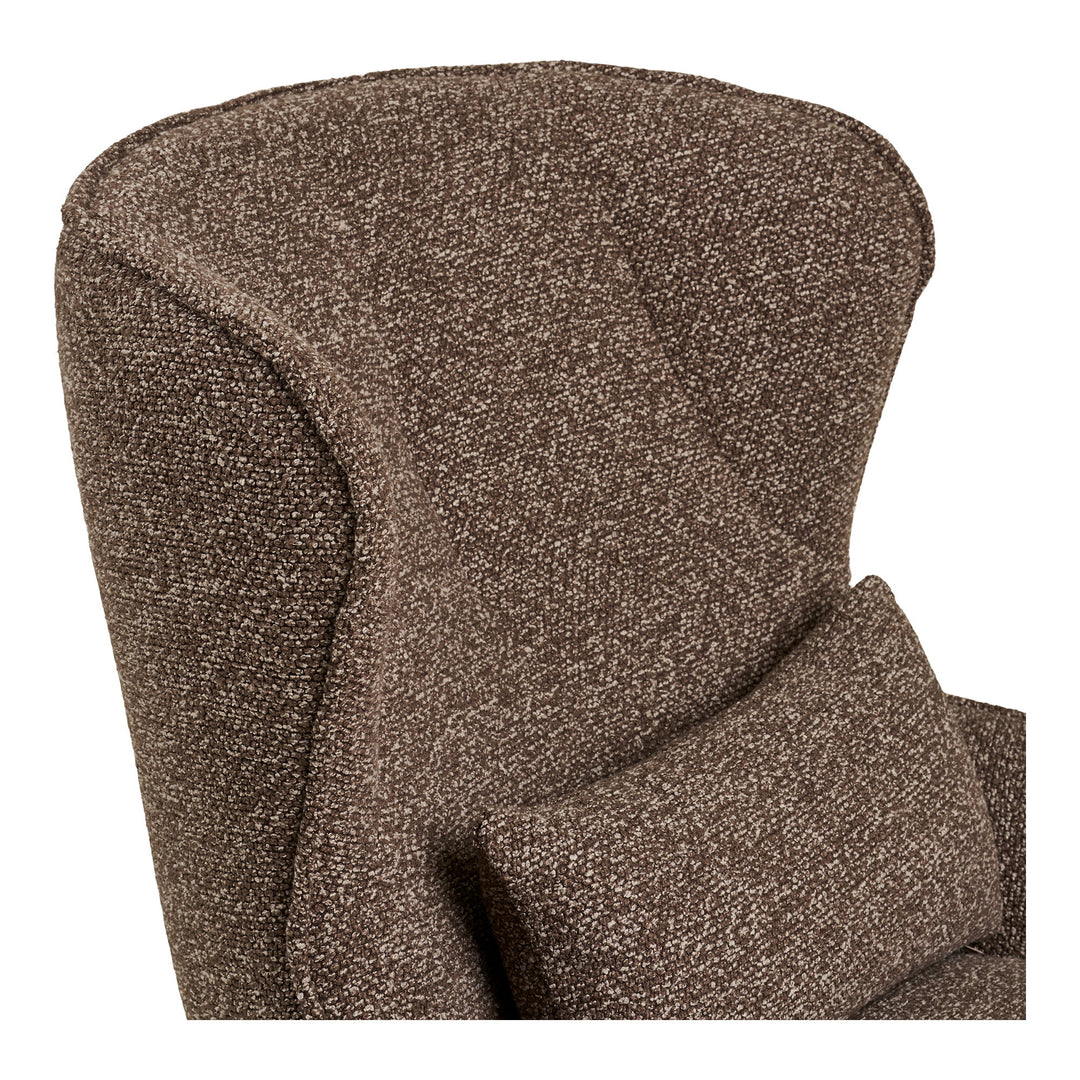 House Nordic Blenheim loungestol brun med snurrfunktion