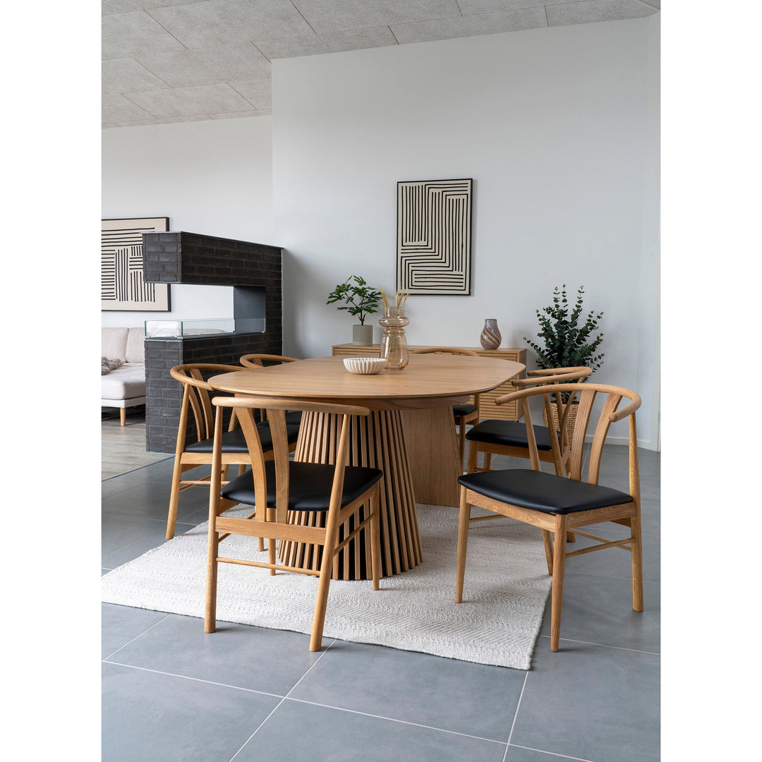 Artenara matstol House Nordic natur svart