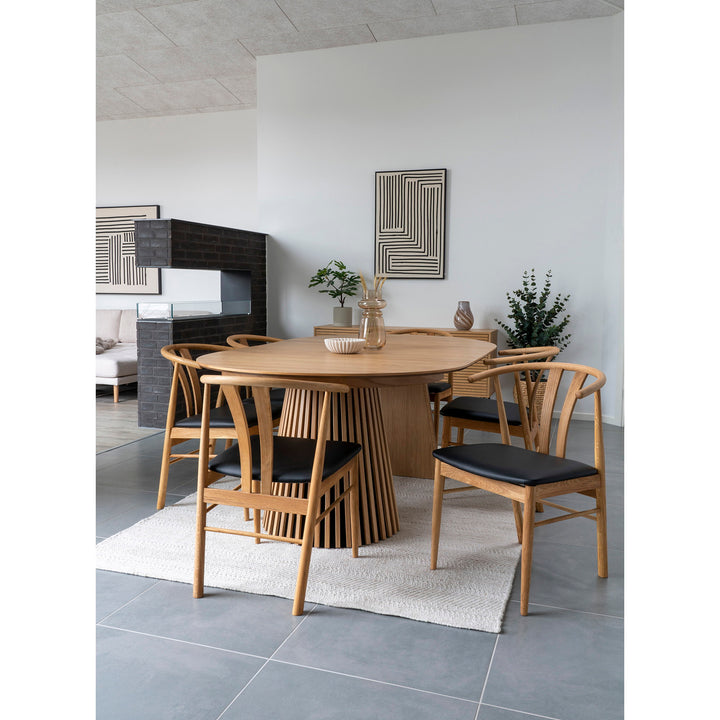 Artenara matstol House Nordic natur svart