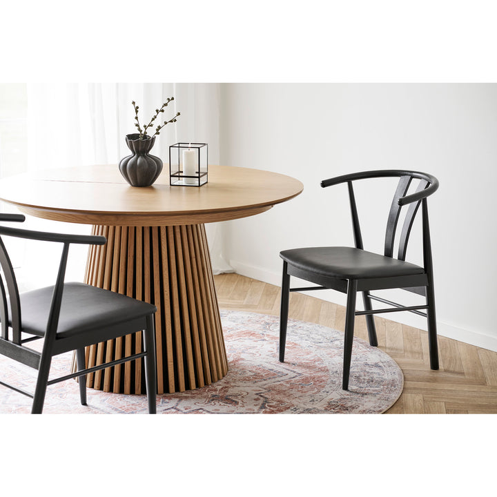 House Nordic Artenara matstol svart