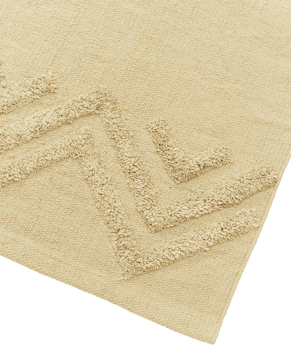 Svanefors Madison matta Iskaffe 70×140 cm – detalj