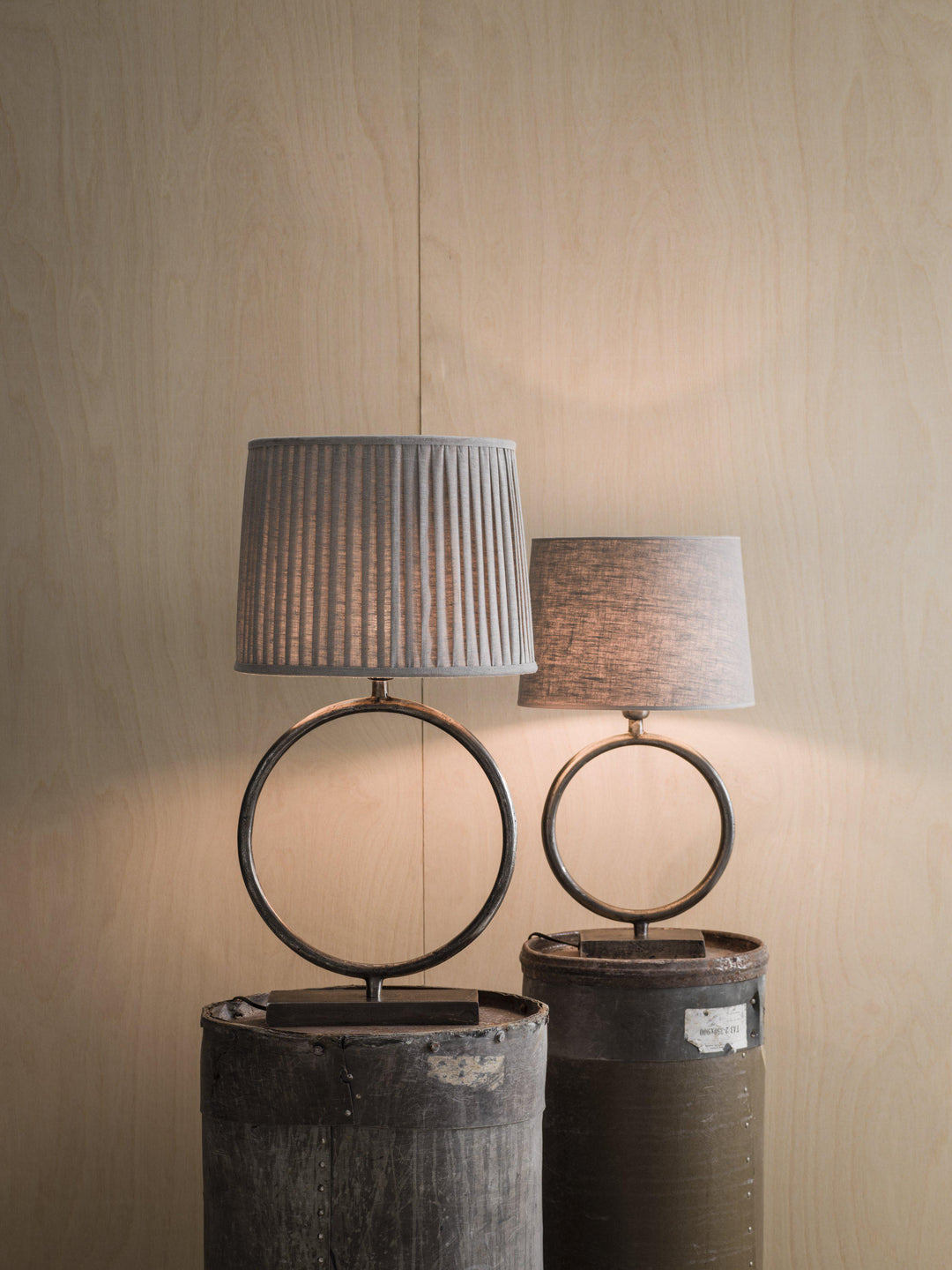 PR Home Circle lampfot råmässing