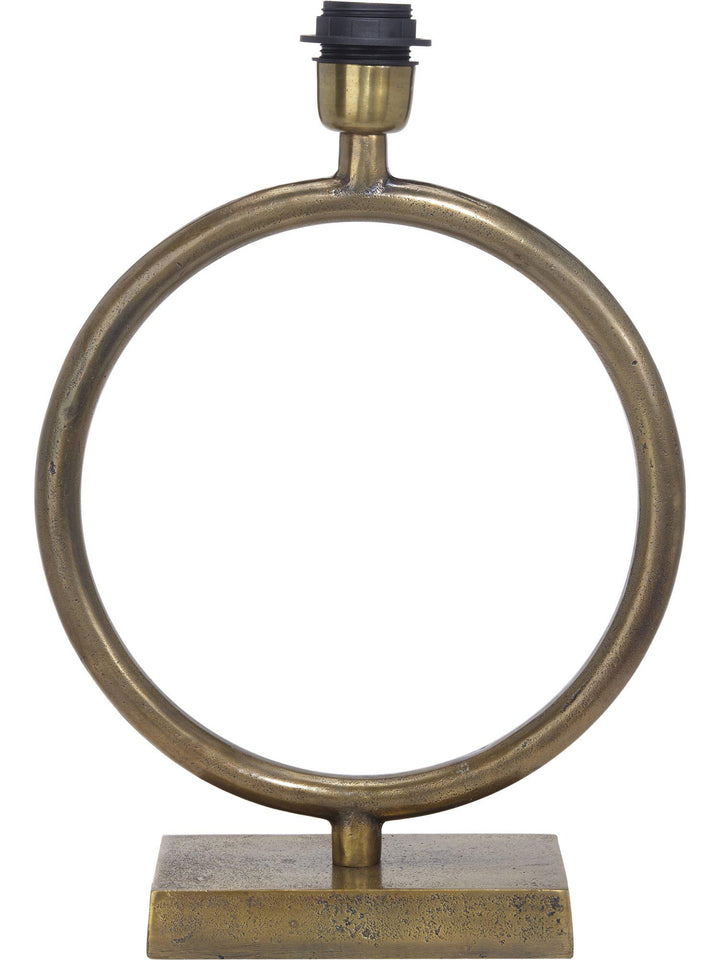 PR Home Circle lampfot råmässing