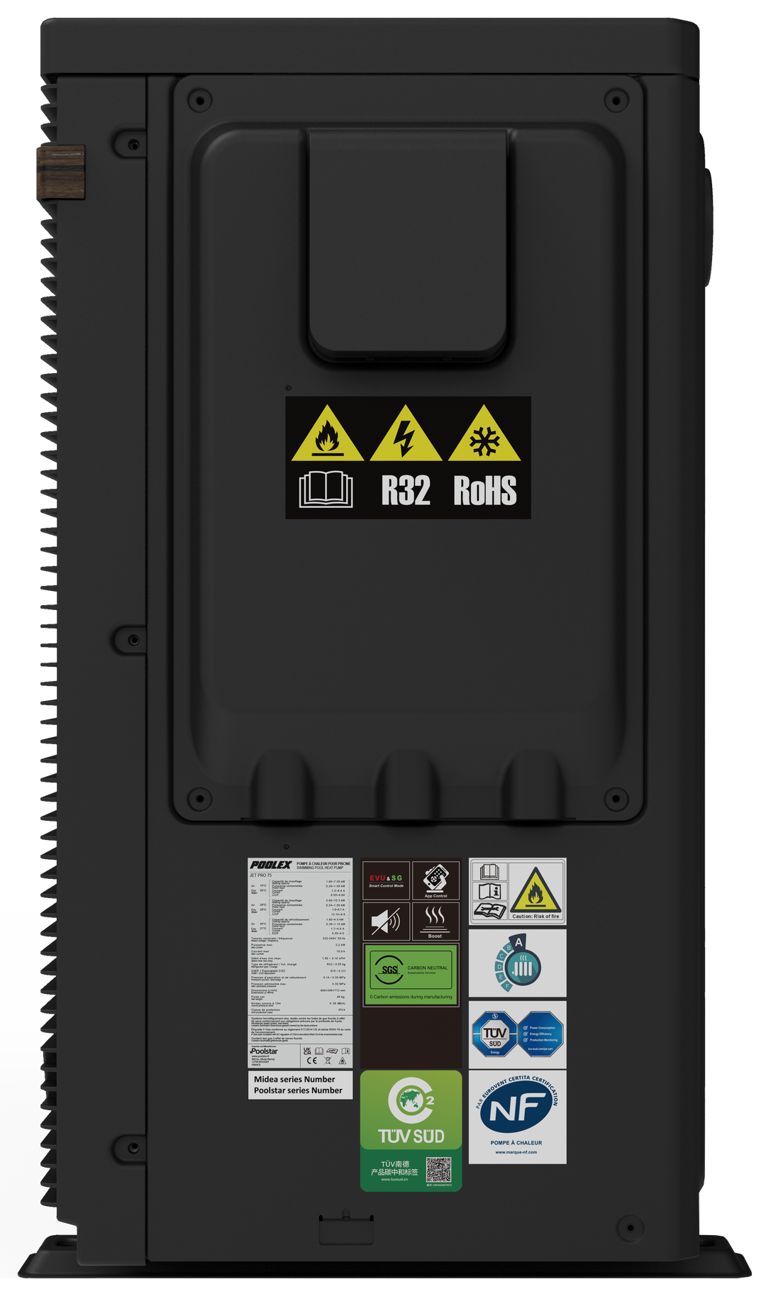 Poolex Jet Pro Premium Fuld Inverter Poolvarmepumpe