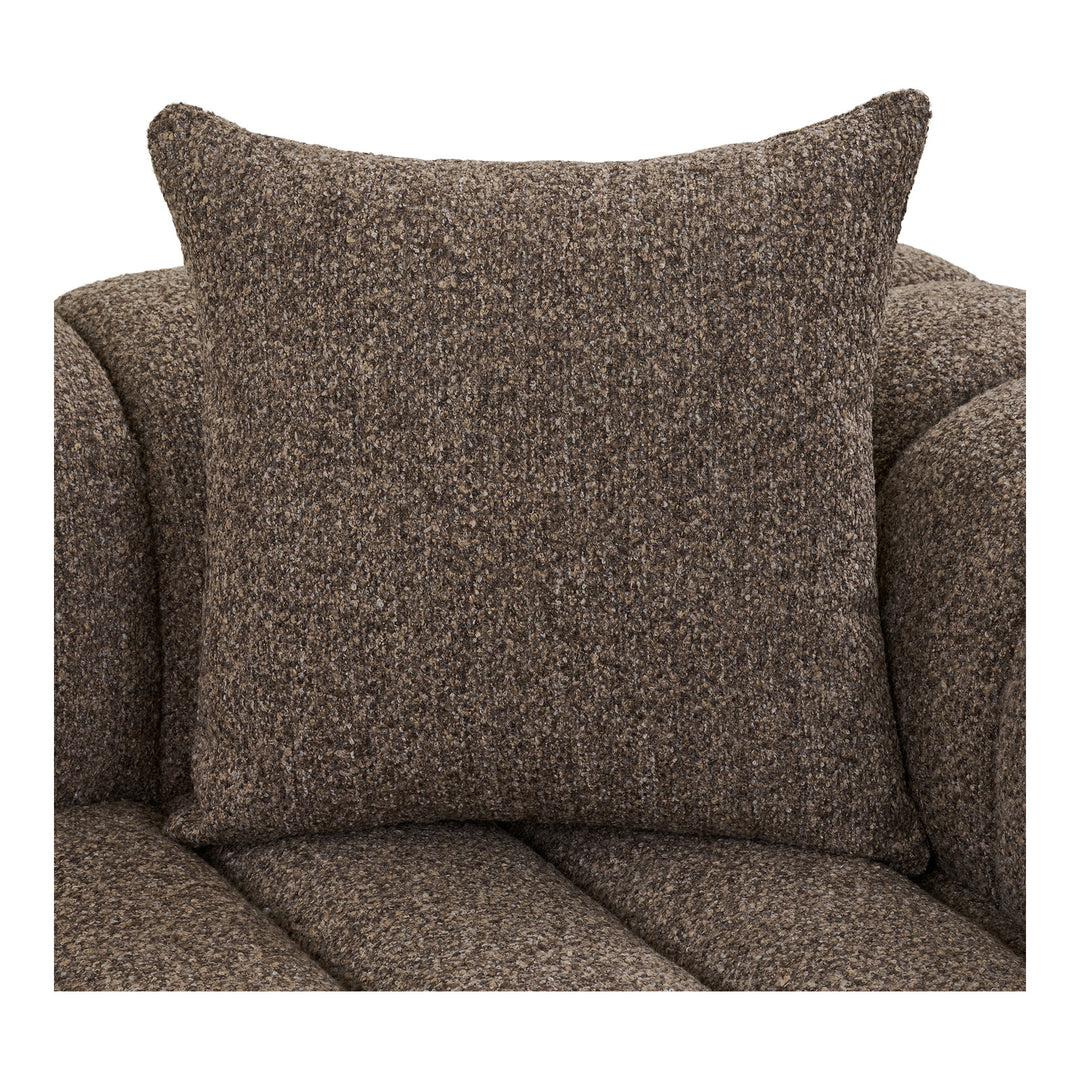 House Nordic Aurora vänstervänd loungesoffa – brun