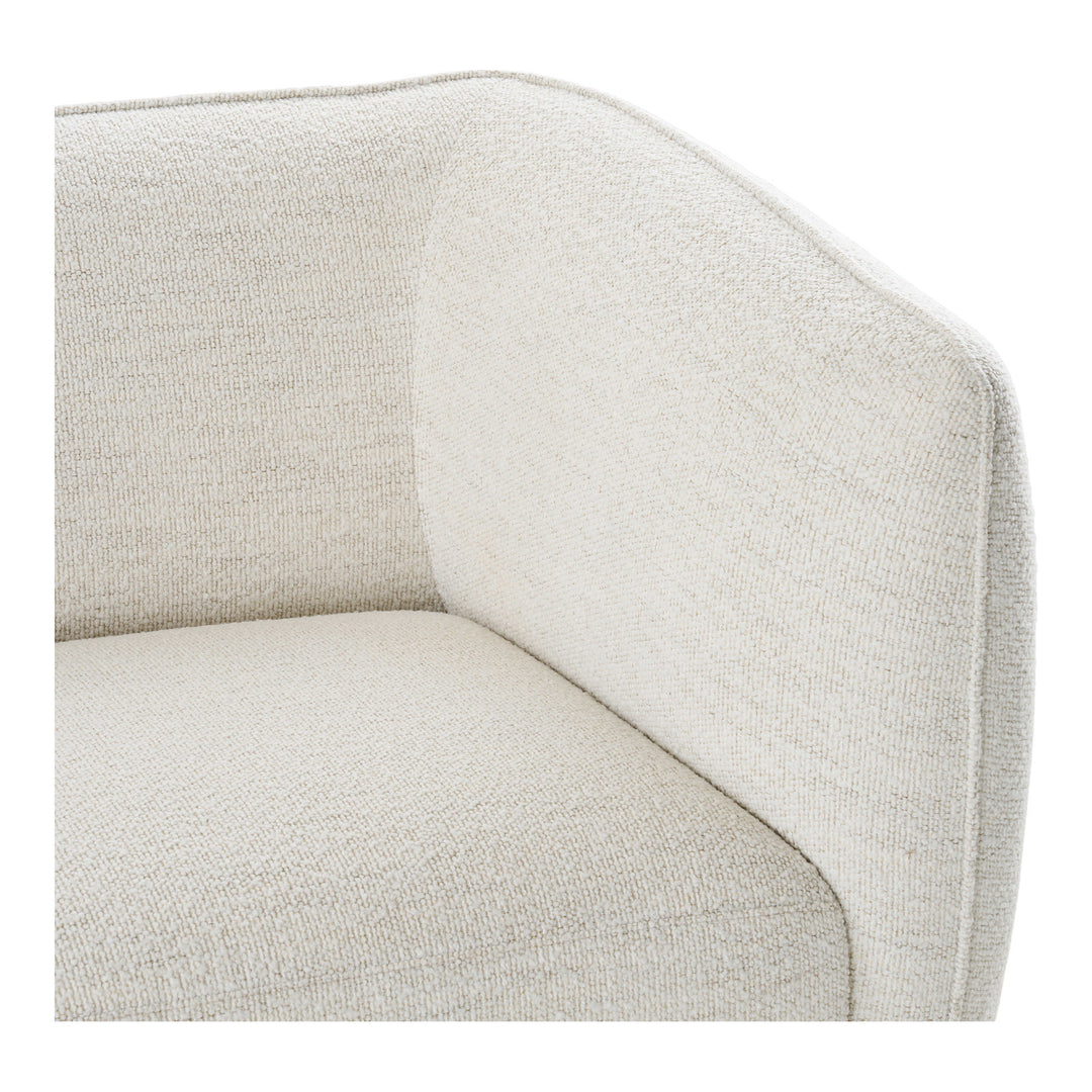 House Nordic Noor vänstervänd loungesoffa i offwhite tyg