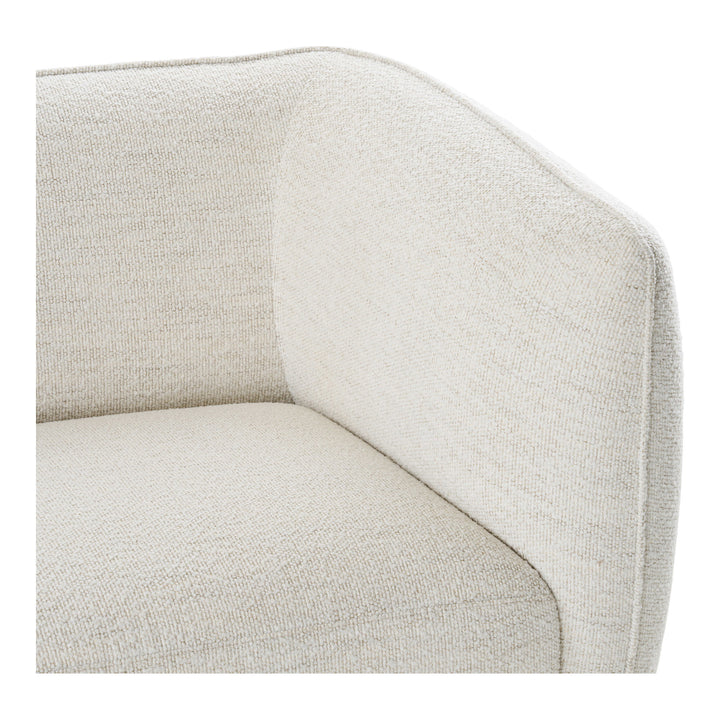 House Nordic Noor vänstervänd loungesoffa i offwhite tyg