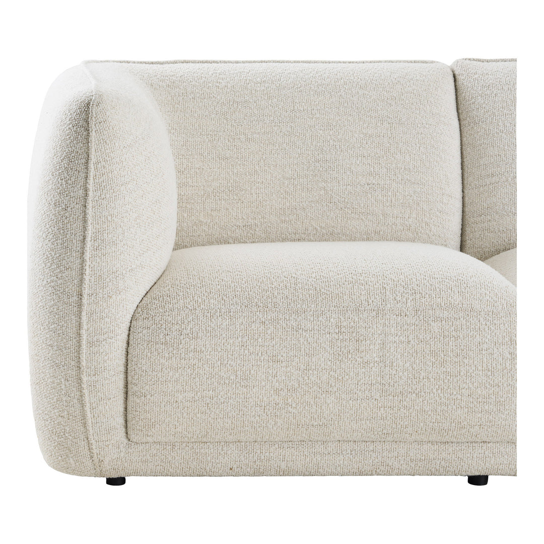 House Nordic Noor loungesoffa högervänd off-white