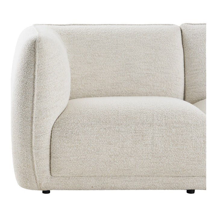 House Nordic Noor loungesoffa högervänd off-white