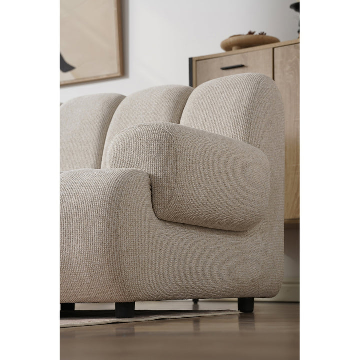 House Nordic Taza 3,5-sits modulsoffa med puff – vänster