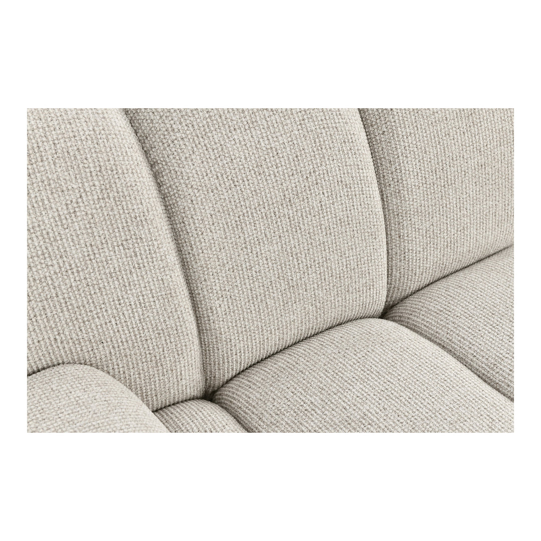 House Nordic Taza 2,5-sits modulsoffa med puff – höger