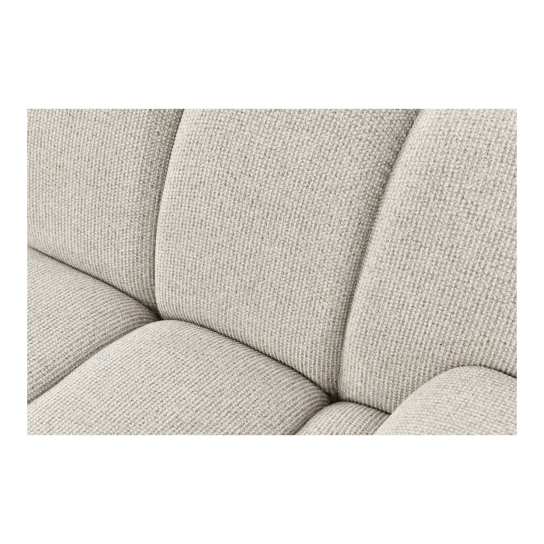House Nordic Taza 2,5-sits modulsoffa med puff – vänster