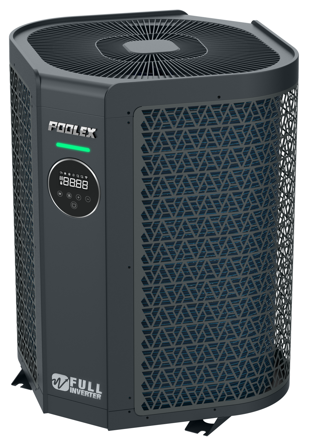 Poolex Vertigo Fi 2 – Full Inverter Pool Heat Pump with Vertical Ventilation
