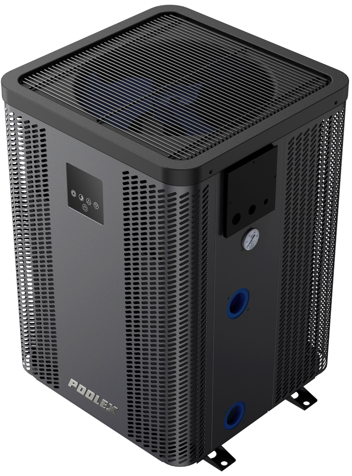 Poolex Silverline Top – Full Inverter poolvärmepump med vertikal ventilation