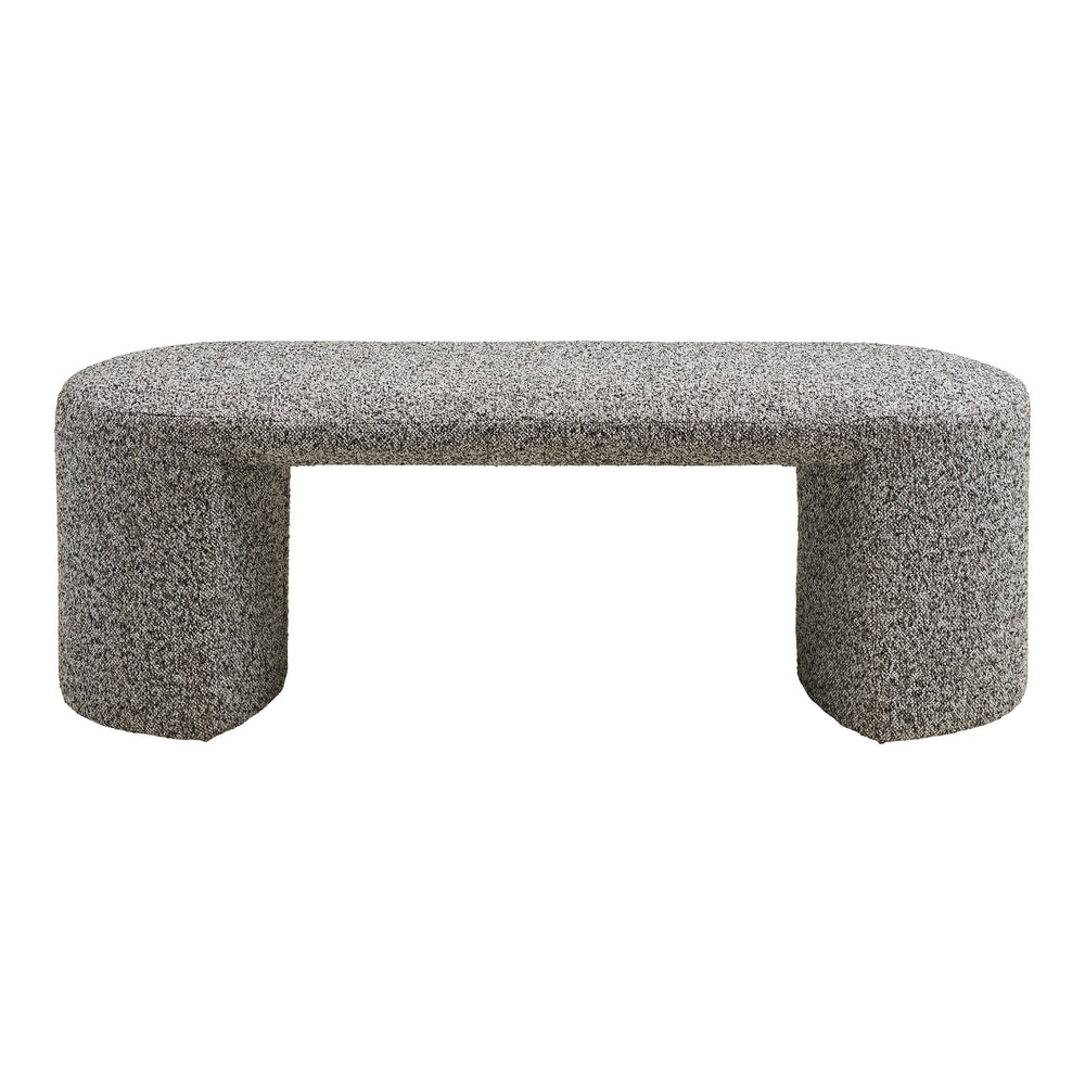 House Nordic Westport sittbänk 120×45×44 cm – svart/vit