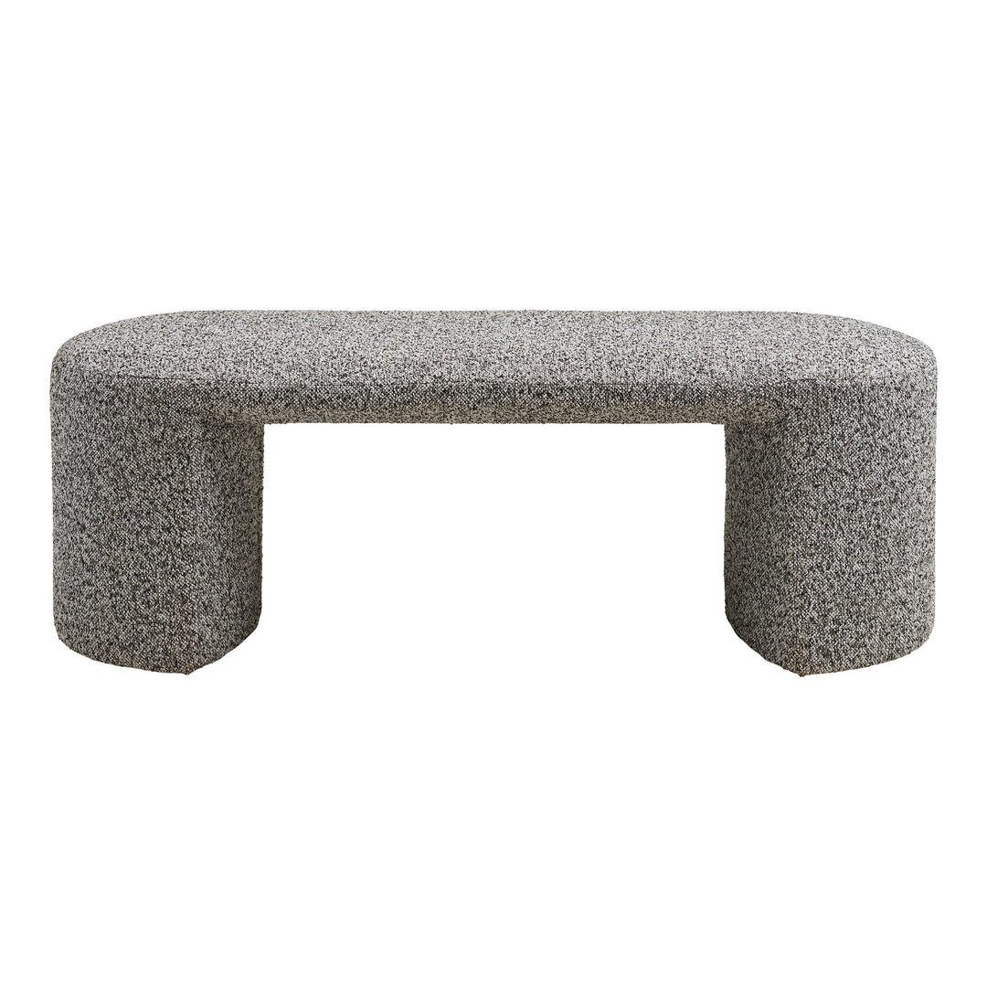 House Nordic Westport sittbänk 120×45×44 cm – svart/vit
