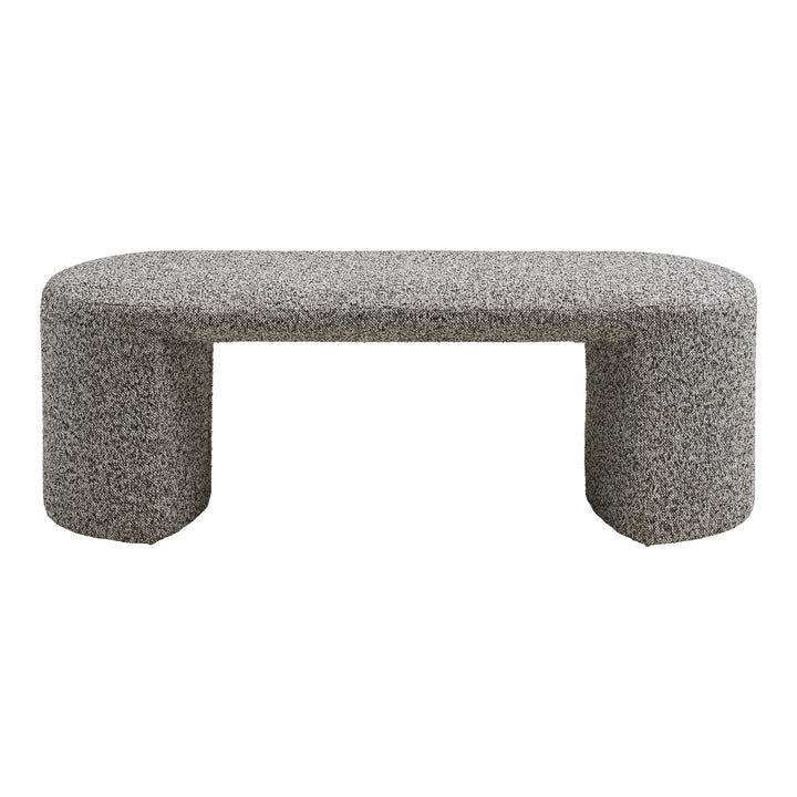 House Nordic Westport sittbänk 120×45×44 cm – svart/vit