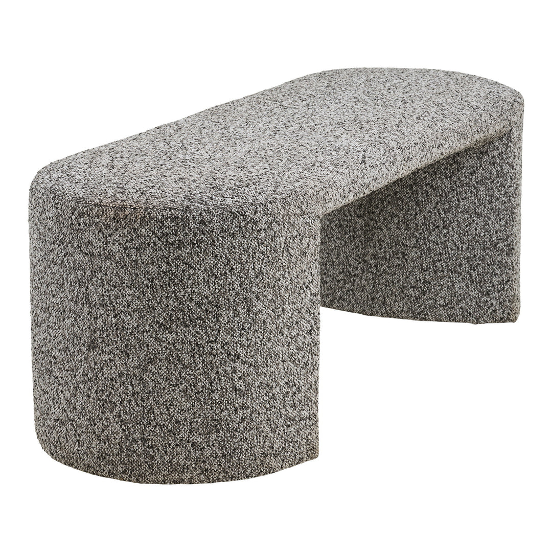 House Nordic Westport sittbänk 120×45×44 cm – svart/vit