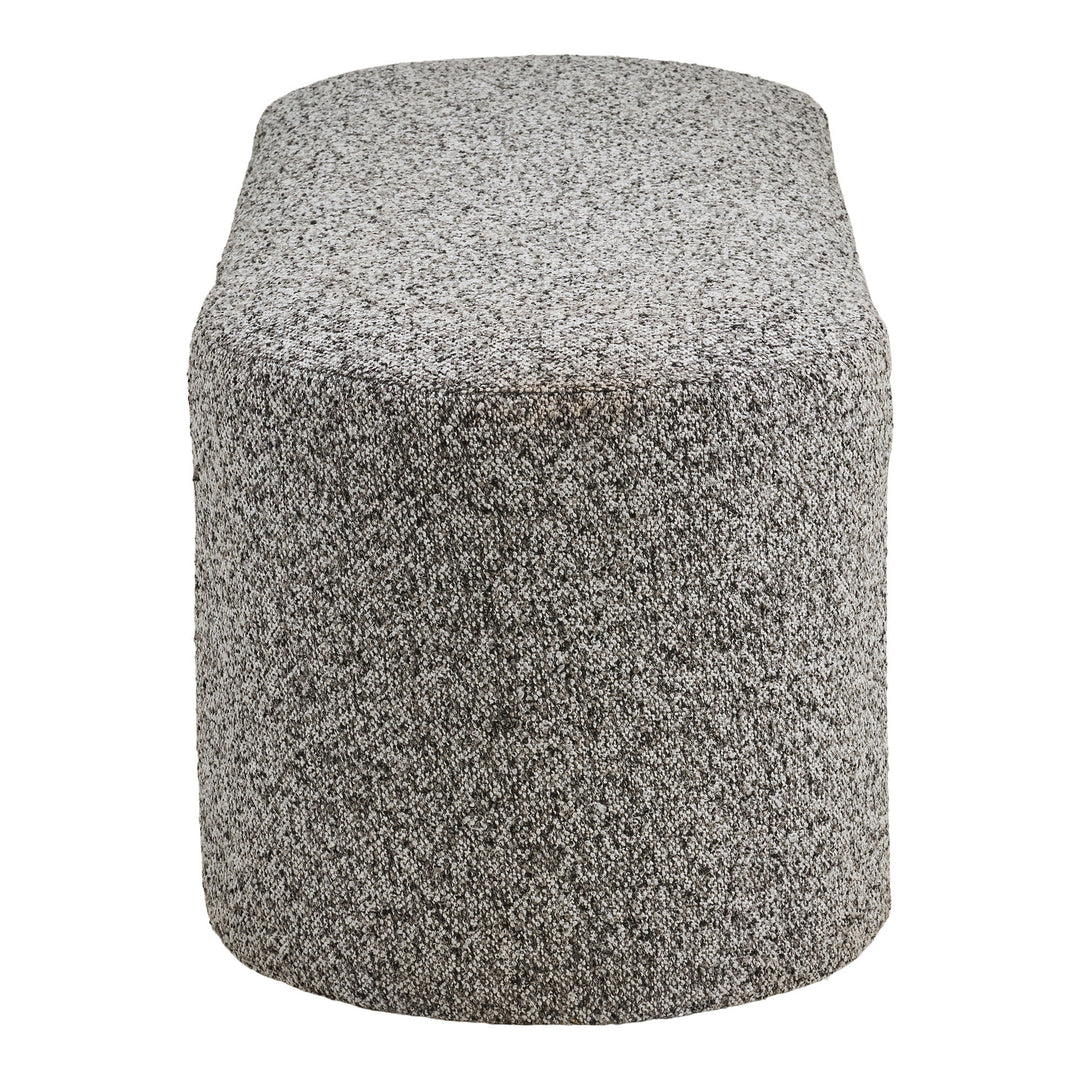 House Nordic Westport sittbänk 120×45×44 cm – svart/vit