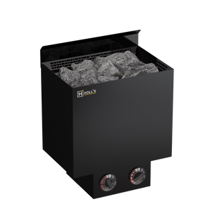Bastuaggregat HOLL’S VULKANO Black 6,0 kW