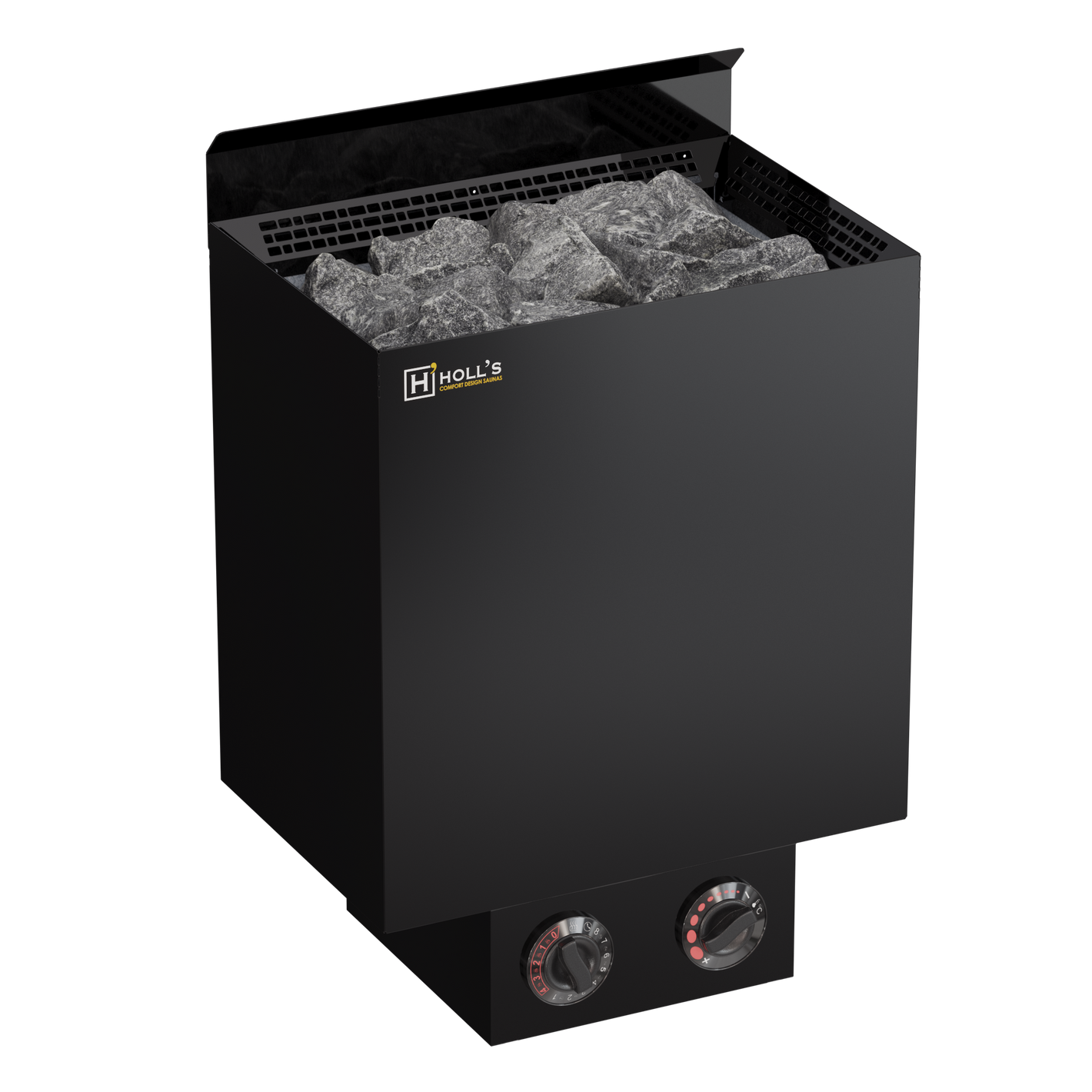 Bastuaggregat HOLL’S VULKANO Black 9 kW