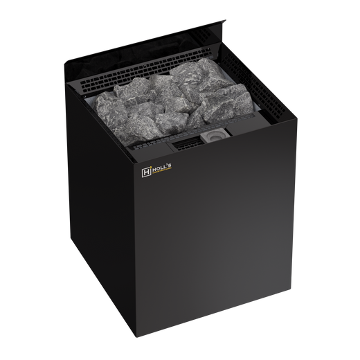 HOLL'S VULKANO COMBI Black 6 kW Sauna Heater