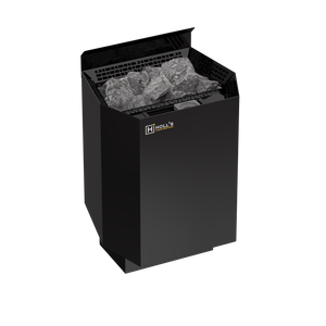 Bastuaggregat HOLL’S VULKANO COMBI Black Mini 3,6 kW