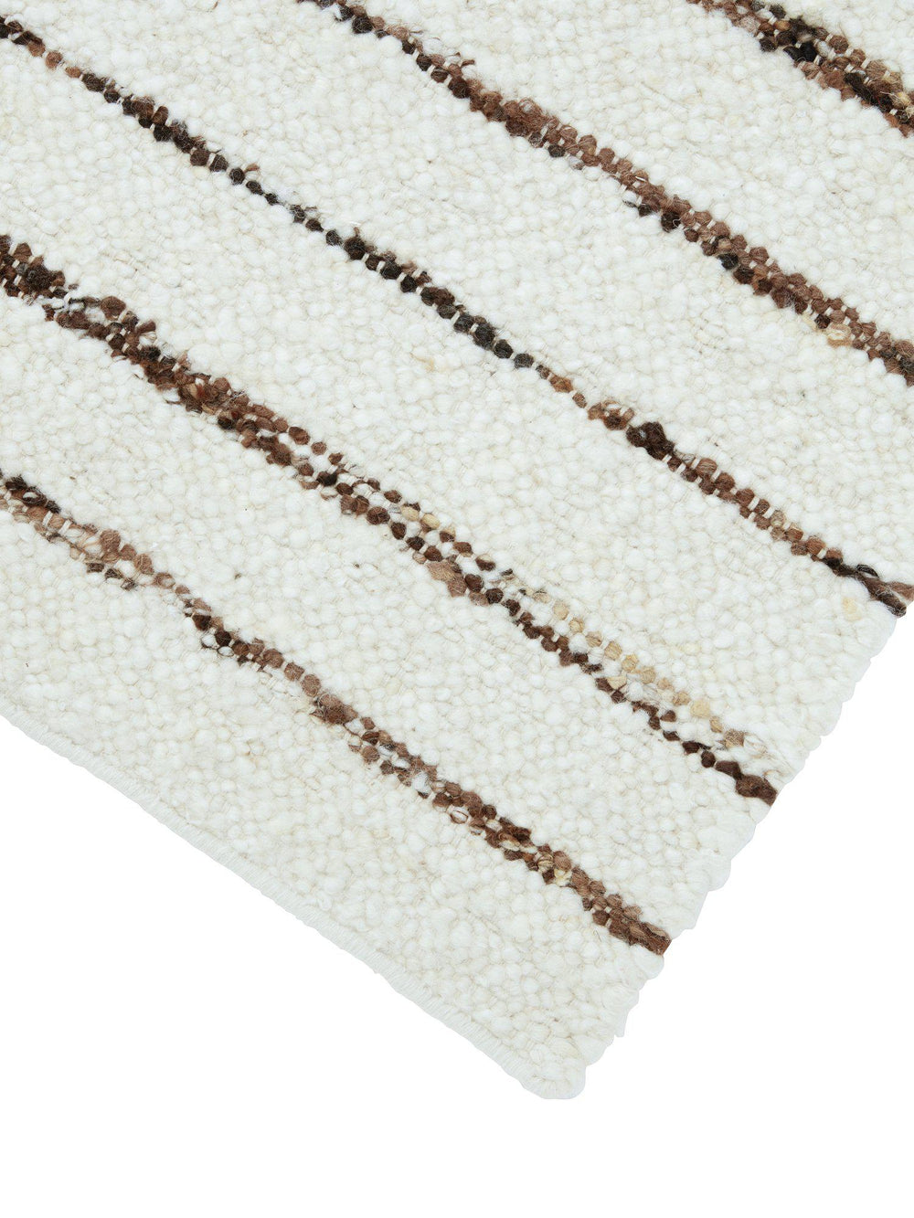 Svanefors Dani ullmatta Farin 70×240 cm – detalj