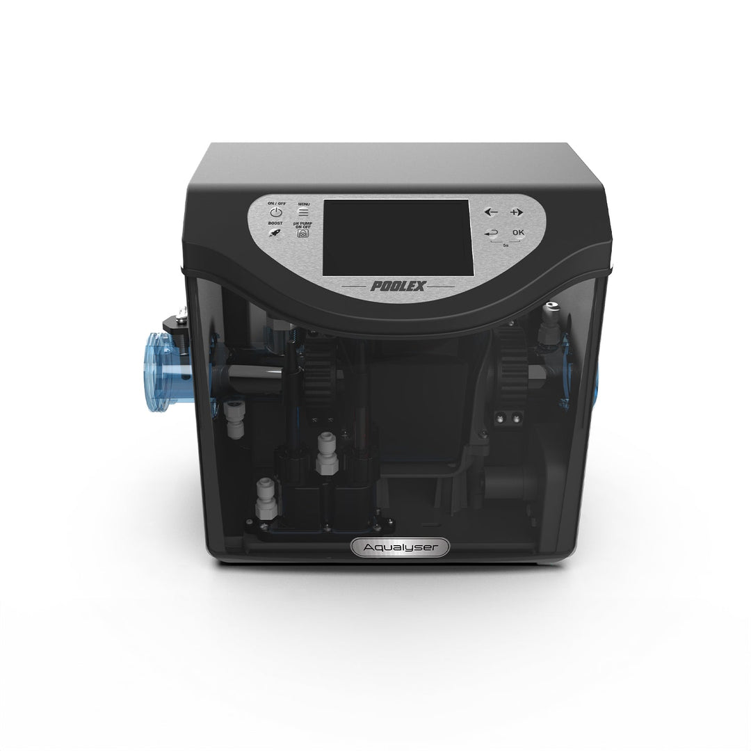 Poolex Aqualyser – Intelligent och automatisk vattenrening med full kontroll