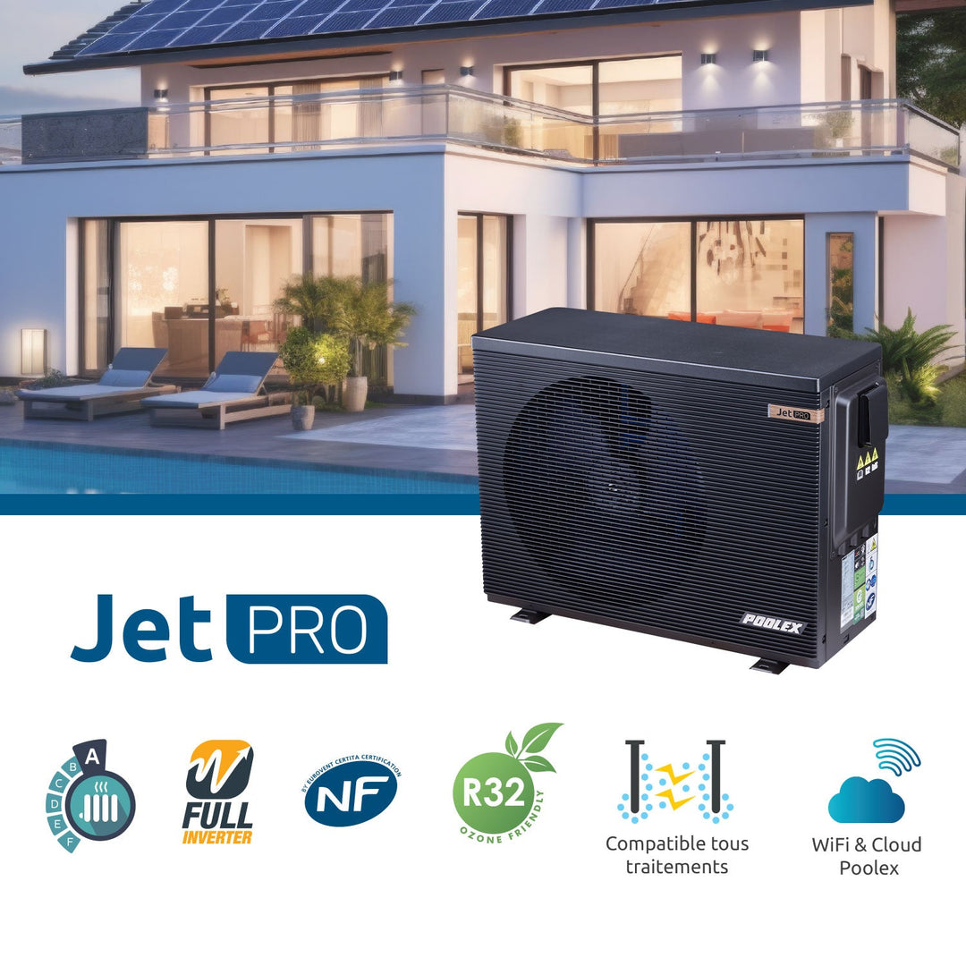Poolex Jet Pro Premium Fuld Inverter Poolvarmepumpe