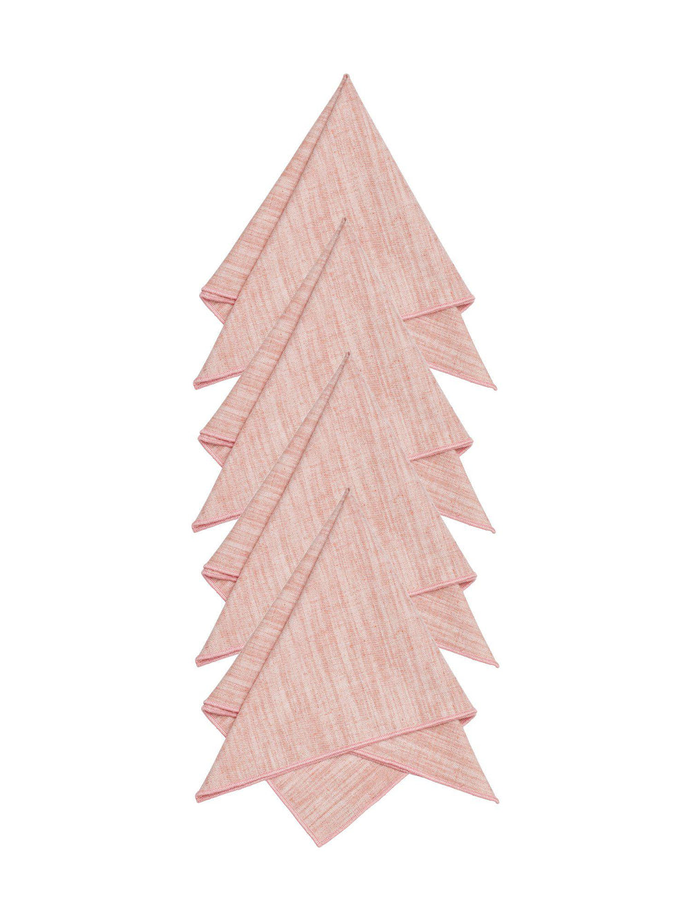 Svanefors Sabina tygservetter Rosa 45×45 cm 4-pack