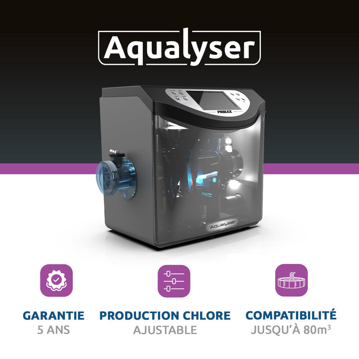 Poolex Aqualyser – Intelligent och automatisk vattenrening med full kontroll