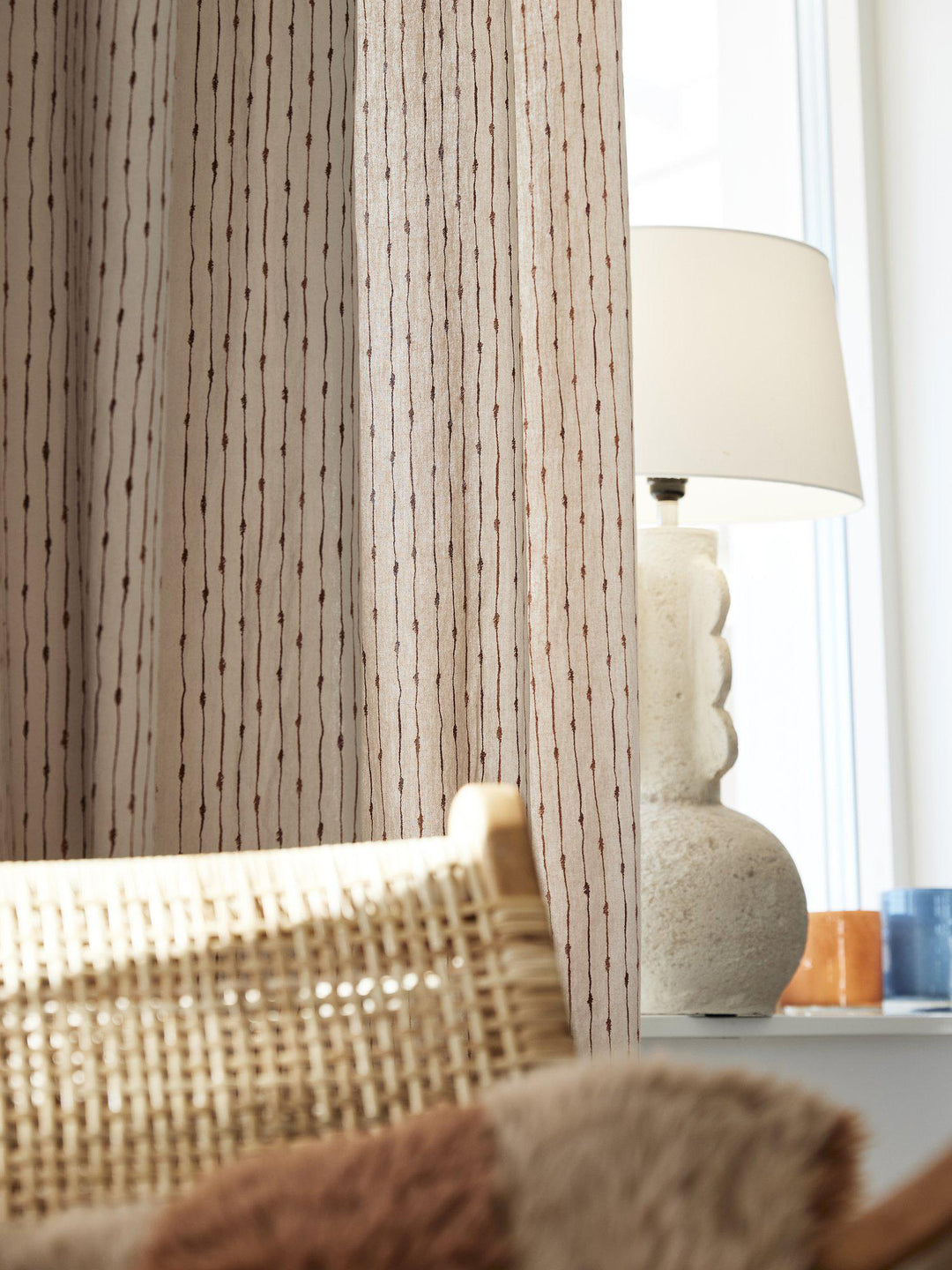 Svanefors Unni Curtain 2-Pack