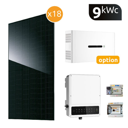 Poolex Solcellepakke 9 kW Hybrid – Med Batterialternativ 5–15 kWh
