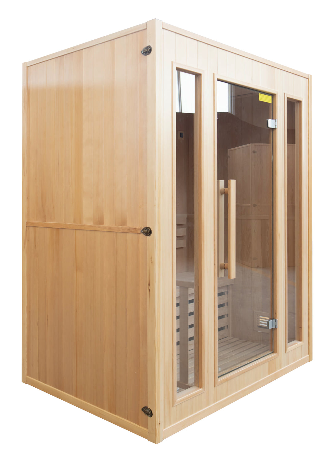 Sauna Vapeur ZEN 3 Personer – Traditionell Finsk Bastu med Harvia Aggregat