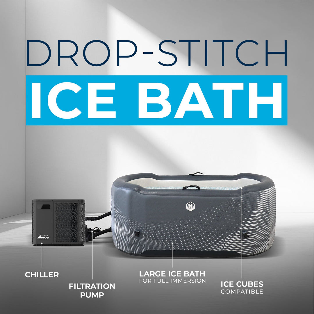 NetSpa Järvi Ice Bath with Chiller 3–40°C – 3 kW / 4 kW / 5 kW