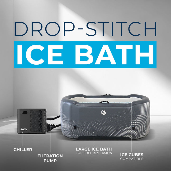 NetSpa Järvi Ice Bath with Chiller 3–40°C – 3 kW / 4 kW / 5 kW
