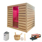 Holl’s Eccolo Bastu 6 Personer – Traditionell Ångbastu med LED & Energibesparande Isolering