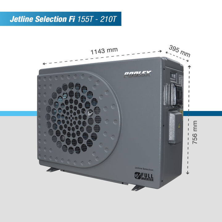 Poolvarmepumpe Poolex Jetline Selection Fi