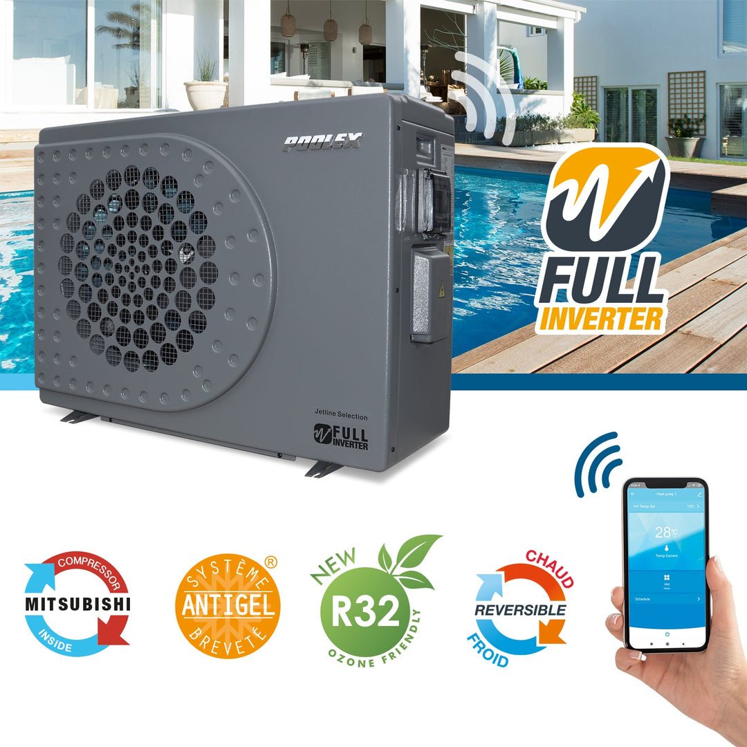 Poolvarmepumpe Poolex Jetline Selection Fi