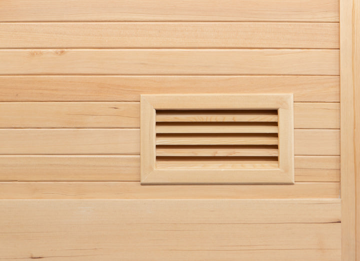 Sauna Sense hörnbastu 3 personer – komplett paket 4,5 kW
