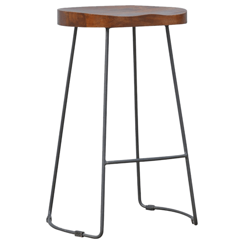 Industrial Chunky Bar Stool-2