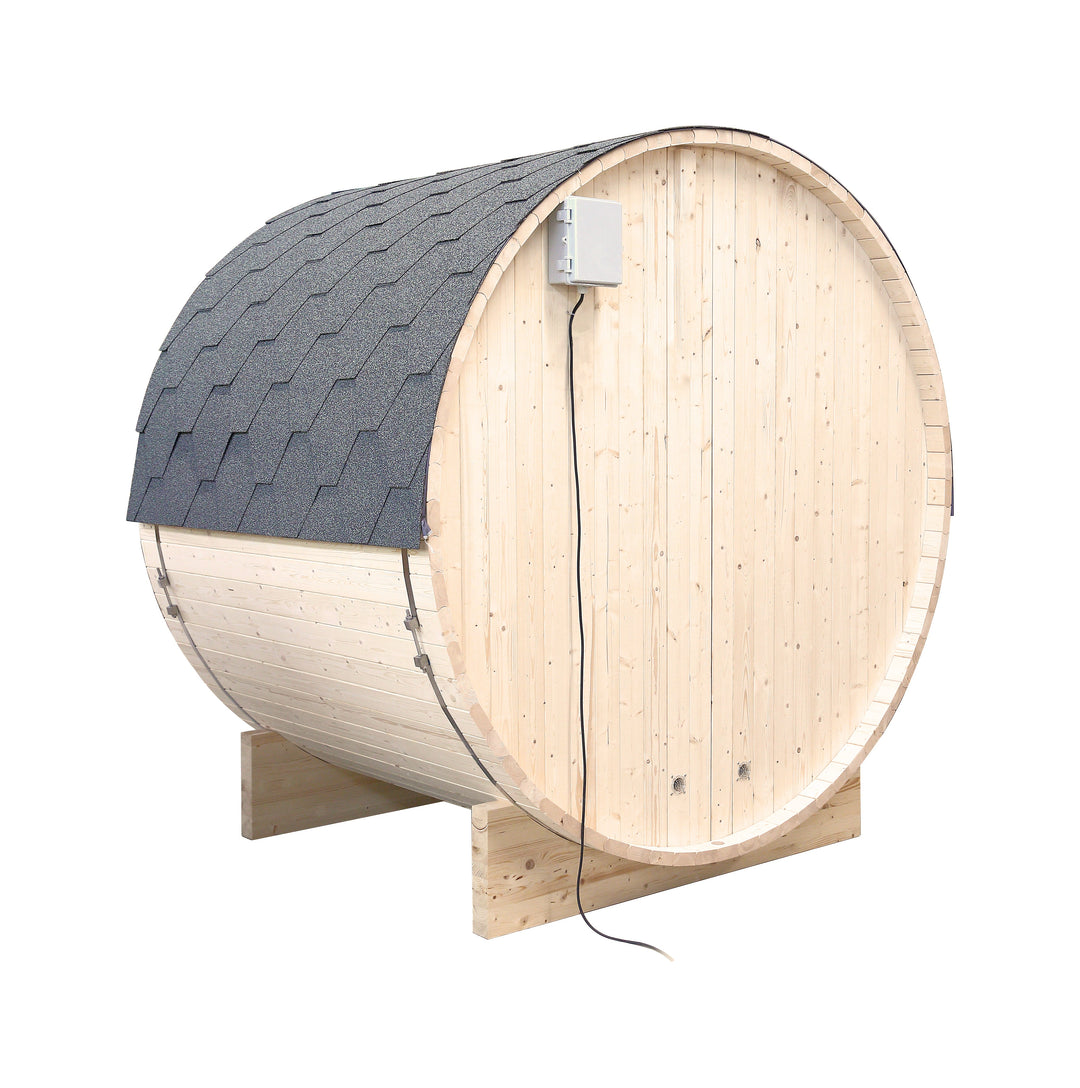 Sauna Gaïa Bella – Utomhusbastu i Massiv Gran (3 personer)